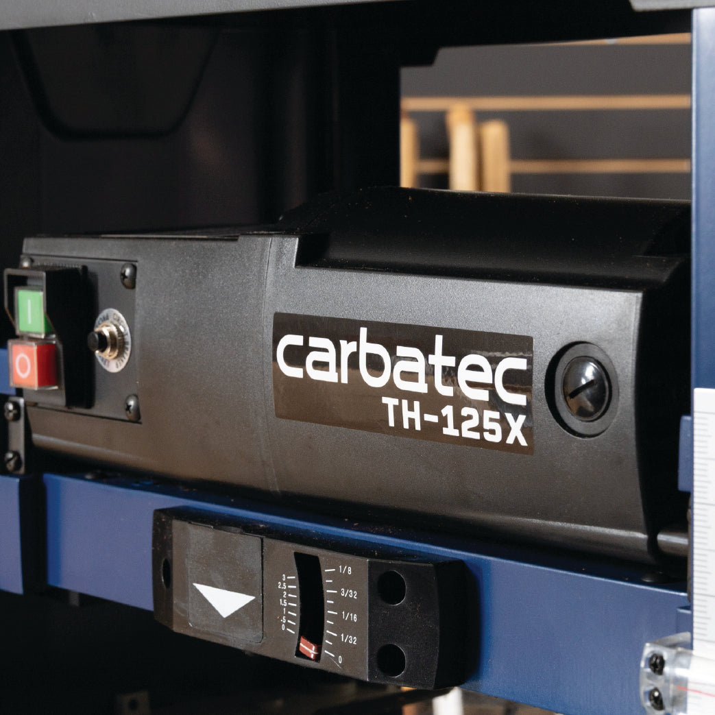 Carbatec 317mm Spiral Head Benchtop Thicknesser