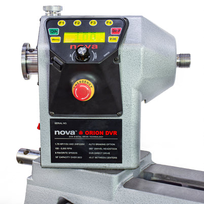 Nova Orion 18" x 22" DVR Lathe