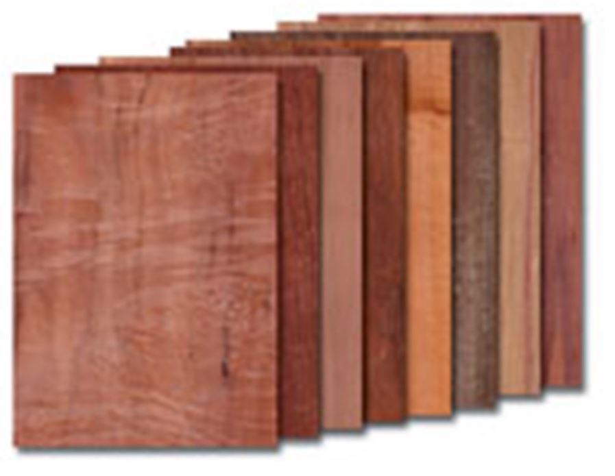 Rivergum Twelve Piece Veneer Pk - Mixed Species 300mm