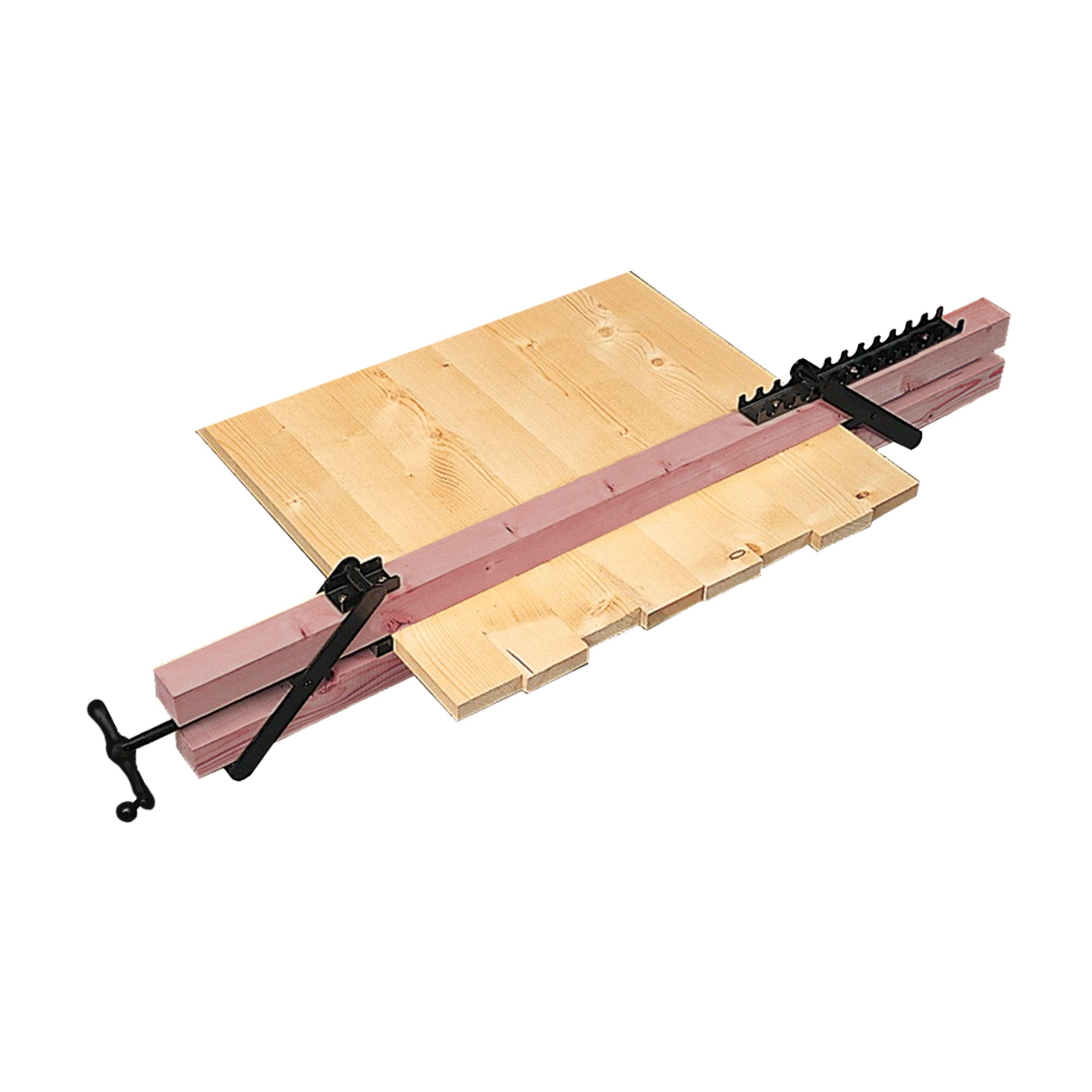 Buy Carbatec Double Bar Clamp - 1 Set by CARBATEC online - Carbatec