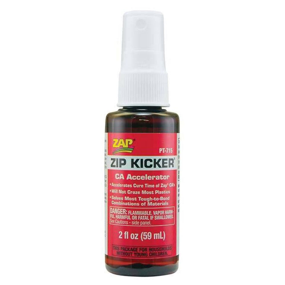 ZAP ZIP KICKER CA Accelerator (2oz Pump Sprayer) Cyanoacrylate 'Super' Glue Accelerator