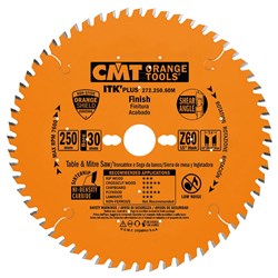 CMT ITK Plus Crosscut Blade - 250mm - 60 Tooth