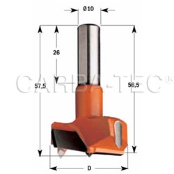 CMT Hinge Boring Bit - 35mm dia. - RH - 57mm OAL