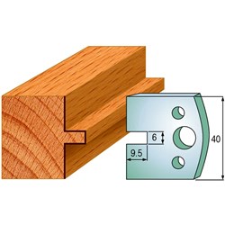 CMT Spindle Moulder Profile Knives - 40mm - Joinery #17