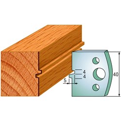 CMT Spindle Moulder Profile Knives - 40mm - Joinery #74