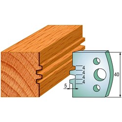 CMT Spindle Moulder Profile Knives - 40mm - Joinery #75