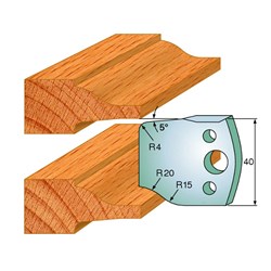 CMT Spindle Moulder Profile Knives - 40mm - Joinery #100