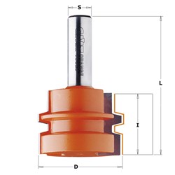 CMT Glue Joint Bit 44.4MMd 1/2"S