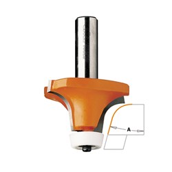 CMT Solid Surface Rounding Over Bowl Router Bit - 25mm Cut Length