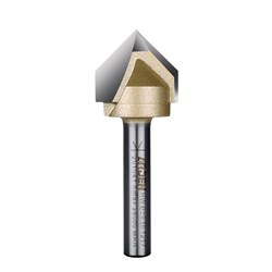 Arden "V" Groove Bit - 19.05mm Diameter 1/4" Shank