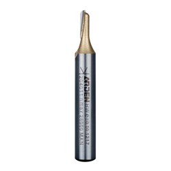 Arden Round Nose Grooving Bit - 3.2mm Diameter 1/4" Shank