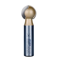 Arden Ball Milling Bit - 19.05mm Diameter 1/2" Shank