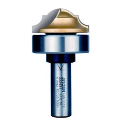 Arden Classic Plunge Bit with Bearing - 34.9mm Diameter 1/2" Shank