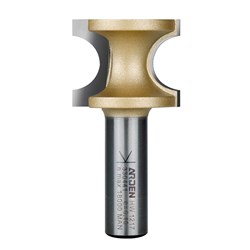 Arden Bead and Bull Nose Bit - 7.9mm Radius 1/2" Shank