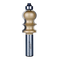 Arden Decorative Moulding Bit with Bearing - 1/2" Shank 34.9mm Cut Depth