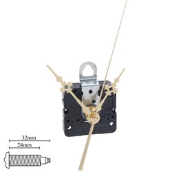 Carbatec Clock Movement - 24mm Shaft