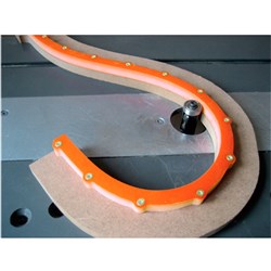 CMT Flexible Template for Curved & Arched Routing