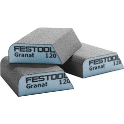 Festool Granat Abrasive Sponge with Profiled Edges - P120
