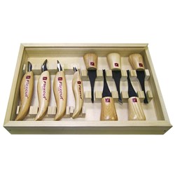 Flexcut Deluxe Palm & Knife Set