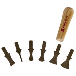 Flexcut 7 Piece Carving Profile Scraper Set