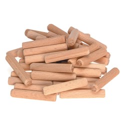 Haron 8mm x 38mm Fluted Dowels 125 Pk