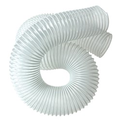 Carbatec 2 metres of 4" Clear Hi-Flex PVC Hose