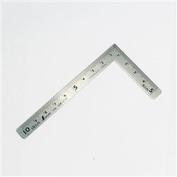 SHINWA Mini Carpenters L-Square 10cm x 5cm