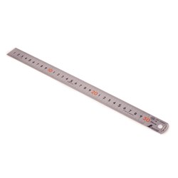 Shinwa Ruler Pick Up Scale Silver - 30cm