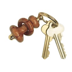 Carbatec Gold Plated Key Ring Kits -5Pack
