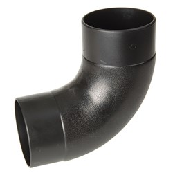 Carbatec Dust Elbow - 4" - Plastic