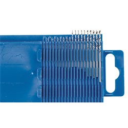 Carbatec 20 Piece Micro Drill Set