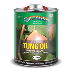 Organoil Tung Oil - 4ltr