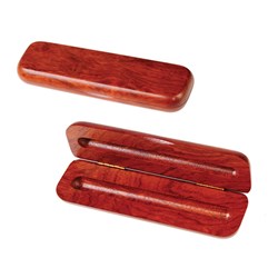 Carbatec Single Place Pen Box - Rosewood