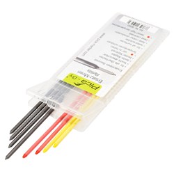 Pica-Dry Water Soluble Graphite, Red & Yellow Refill Pack