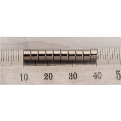 Carbatec Rare Earth Magnets - 8mm x 5mm - Pk 10