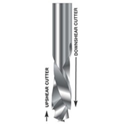 Carbatec Compression Up / Downcut Spiral Bit