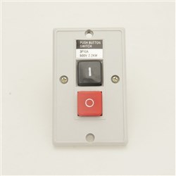 Carbatec Push Button Switch (10A) 90X60X40