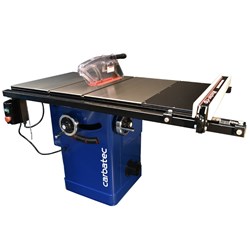 Carbatec Professional 250mm Cabinet Saw with 30" T-Glide Fence Kit