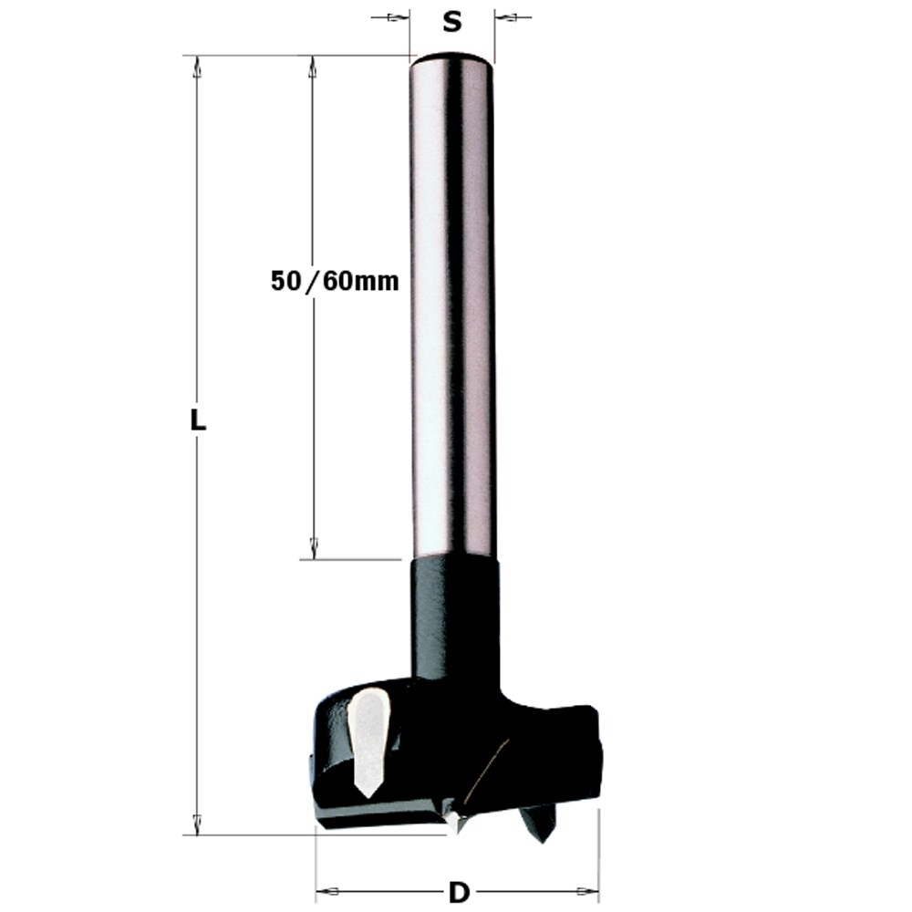 CMT Forstner Bit 25mm TCT Carbatec