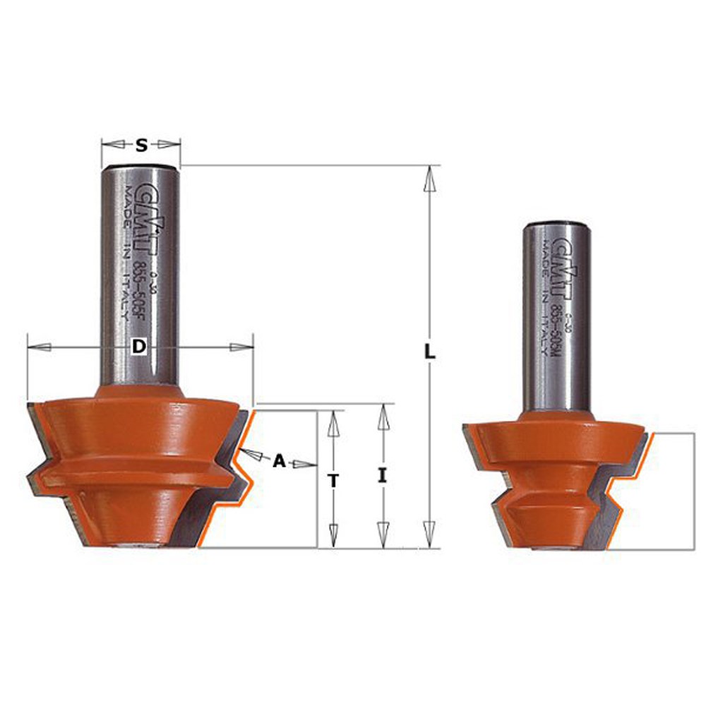 CMT Lock Mitre 22.5Deg 1 2