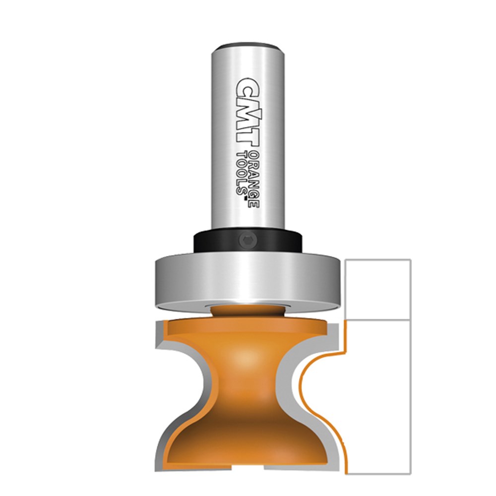 Cmt Window Sill And Finger Pull Router Bit With Bearing Small