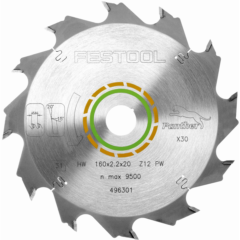 Festool Saw Blade 210mm 16 Tooth