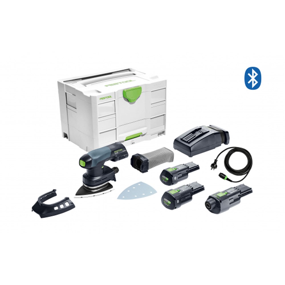 Festool DTSC 400 Cordless Sander Bluetooth 3.1 Ah I with ACA