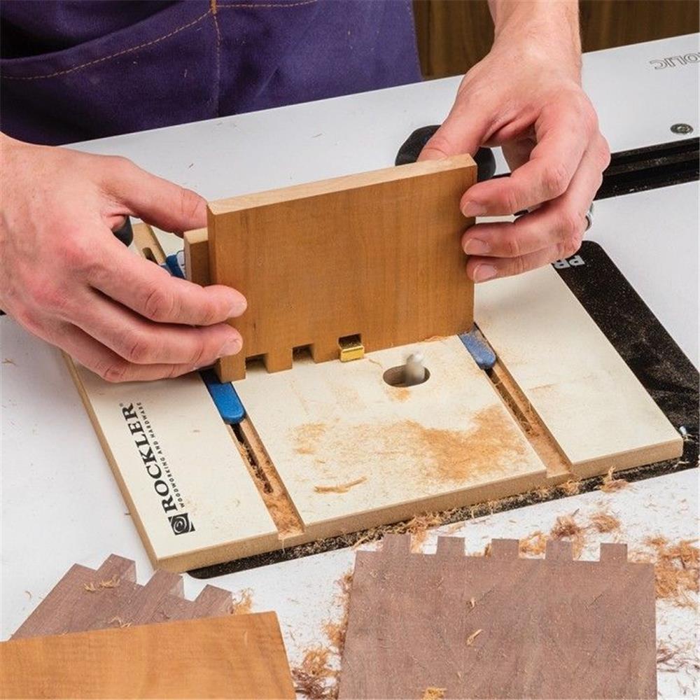 rockler box joint jig new version july 2018 router jigs