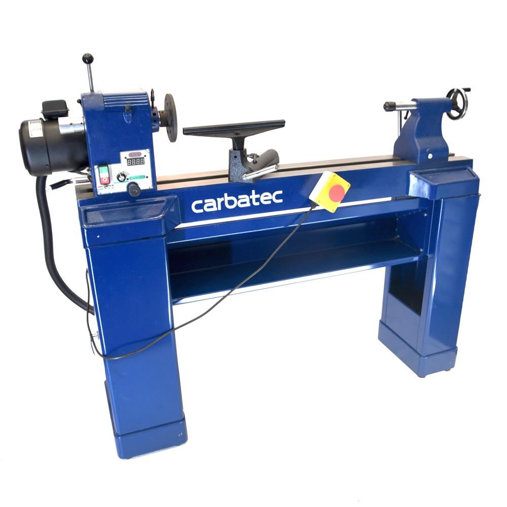 Carbatec Electronic Variable Speed Wood Lathe | Lathes 