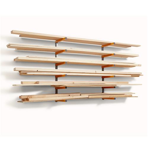 Bora - Six Level Wood Storage Rack
