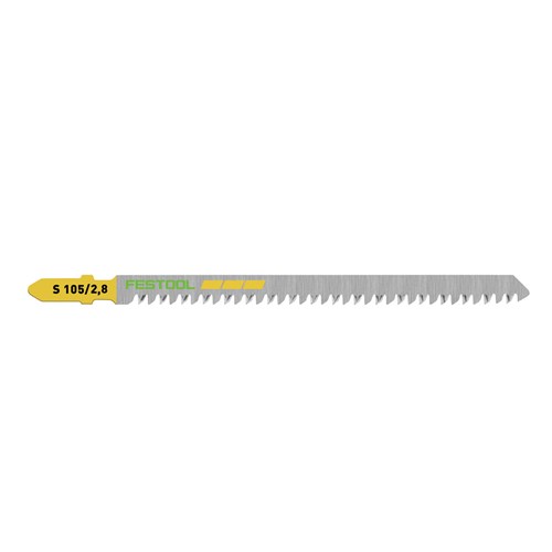 Festool Straight Cut Jigsaw Blade S 105mm x 2.8mm - 5 Pack