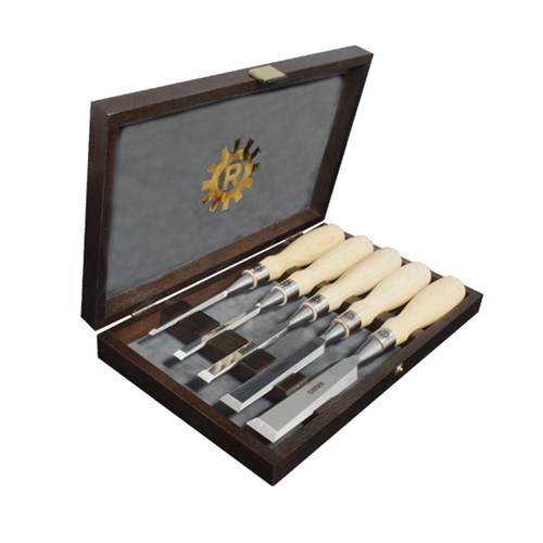 Narex Set of 5 Cryogenic Steel Cabinet Chisels