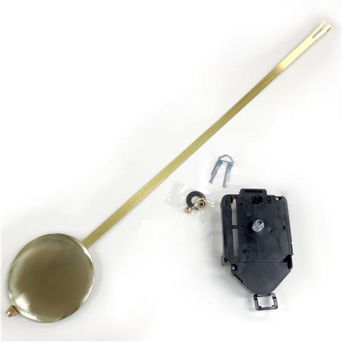 Carbatec Mini Pendulum Clock Movement - 6mm Shaft Length