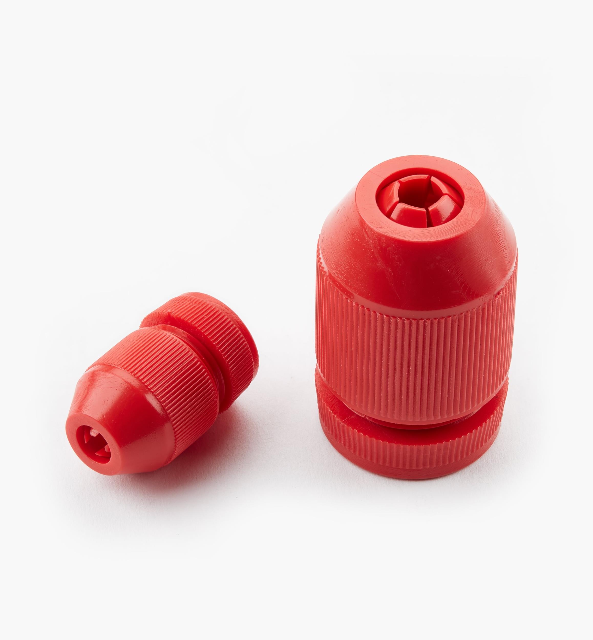 Lee Valley Plastic Drill Stops 2 pce Carbatec